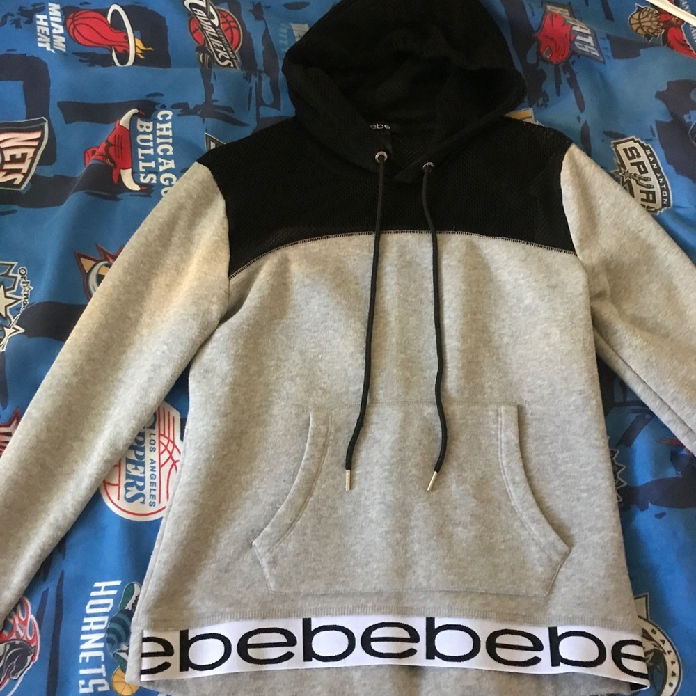 Bebe pullover Mesh (Net)Hoodie